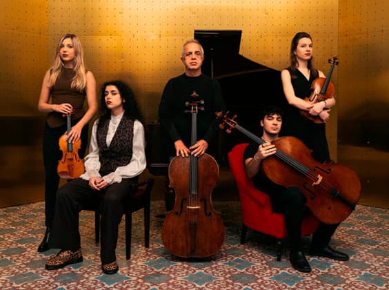 Music on the Apuan Alps — Giovanni Sollima: Quintetto Sospeso