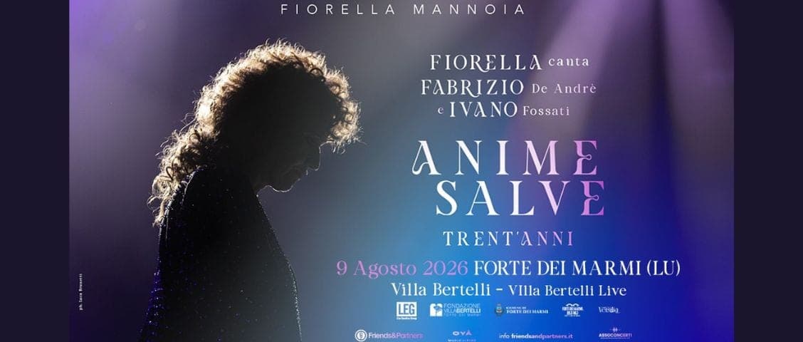 Villa Bertelli Live — Fiorella Mannoia