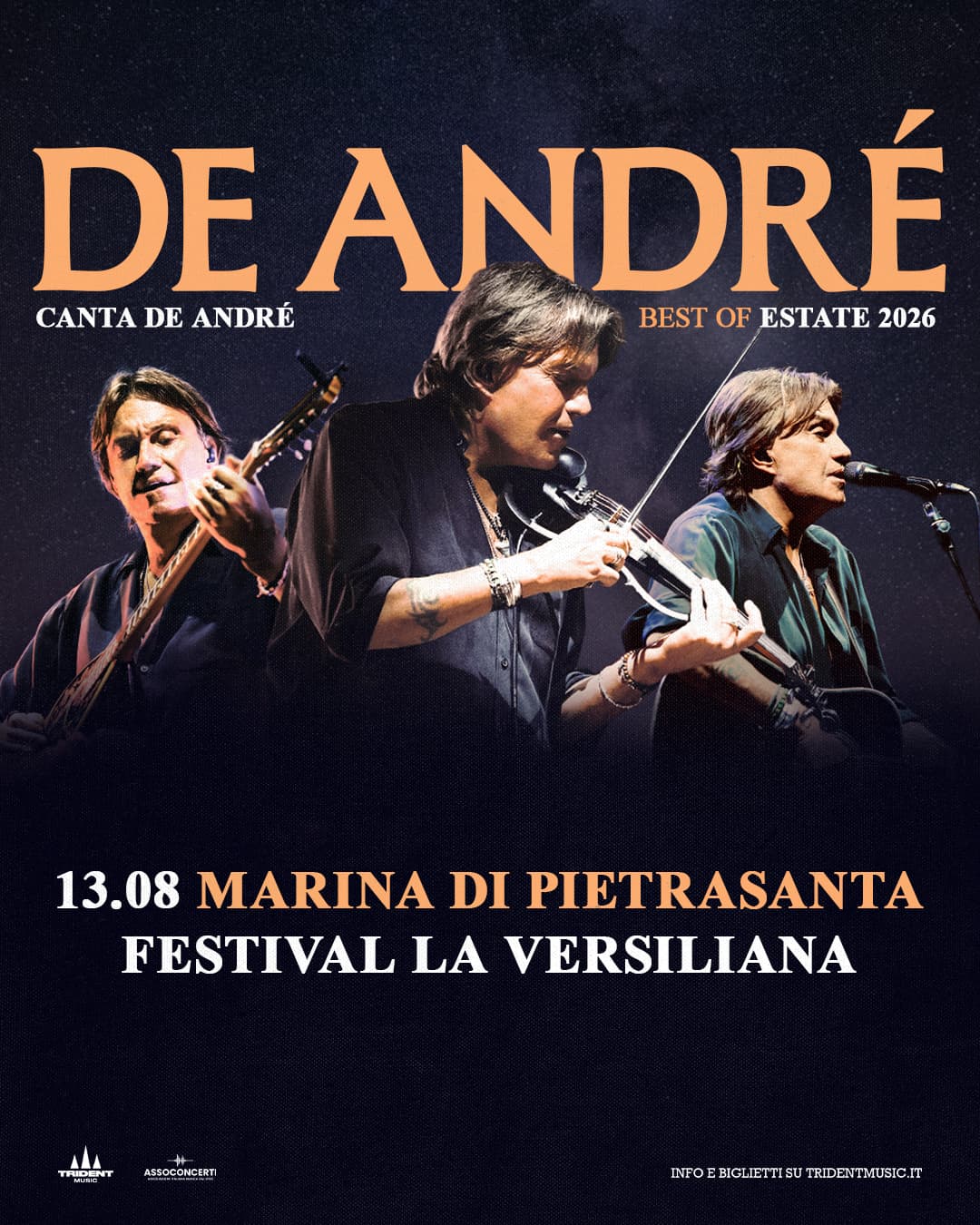 Cristiano De André | De André sings De André Best of - Tour 2026