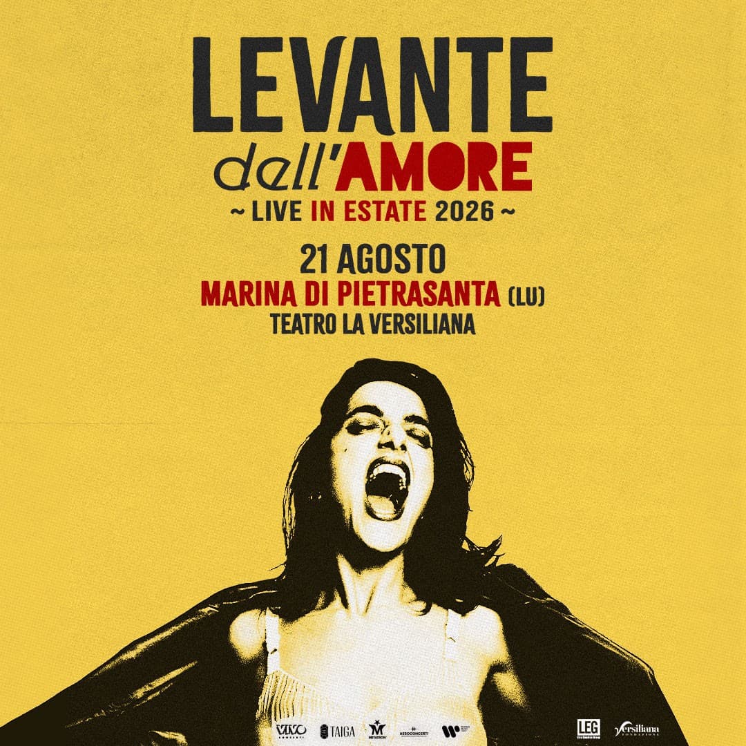 LEVANTE | Dell'Amore - Live in Estate 2026