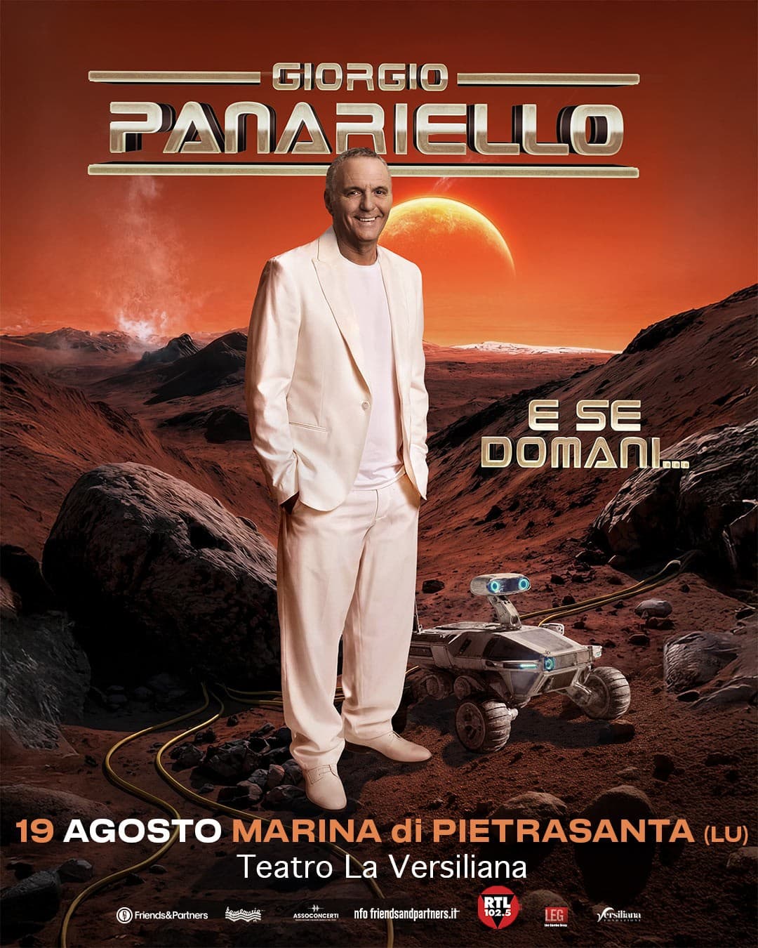 Giorgio Panariello "And if tomorrow..."