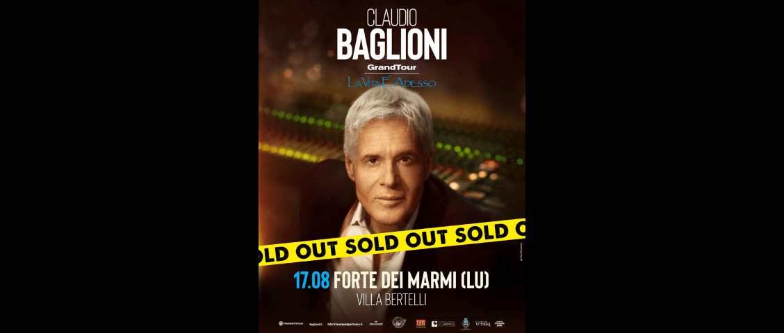 CLAUDIO BAGLIONI - DATE POSTPONED